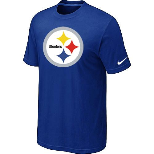 Nike Pittsburgh Steelers Sideline Legend Authentic Logo Dri-FIT T-Shirt Blue Cheap