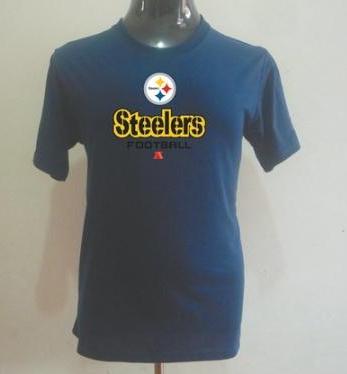Pittsburgh Steelers Big & Tall Critical Victory T-Shirt Dark Blue Cheap