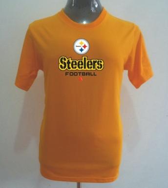 Pittsburgh Steelers Big & Tall Critical Victory T-Shirt Yellow Cheap