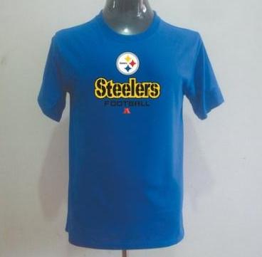 Pittsburgh Steelers Big & Tall Critical Victory T-Shirt Blue Cheap