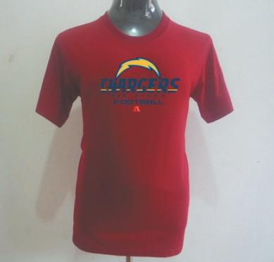 San Diego Charger Big & Tall Critical Victory T-Shirt Red Cheap