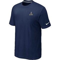 Nike Seattle Seahawks Super Bowl XLVIII Champions Trophy Collection Locker Room T-Shirt dark Blue Cheap