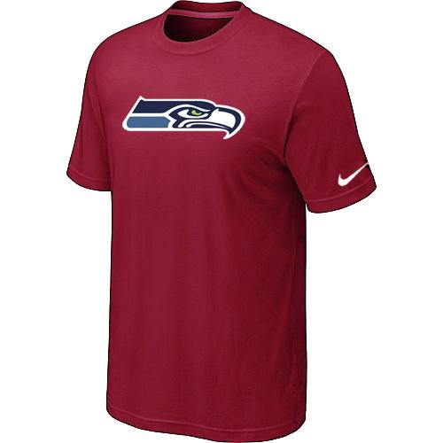 Nike Seattle Seahawks Sideline Legend Authentic Logo Dri-FIT T-Shirt Red Cheap