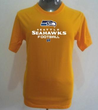NFL Seattle Seahawks Big & Tall Critical Victory T-Shirt Yellow Cheap