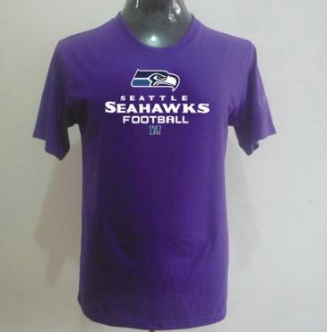 NFL Seattle Seahawks Big & Tall Critical Victory T-Shirt Purple Cheap