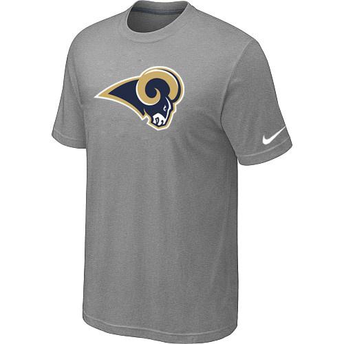 Nike St.Louis Rams Sideline Legend Authentic Logo Dri-FIT Light grey NFL T-Shirt Cheap