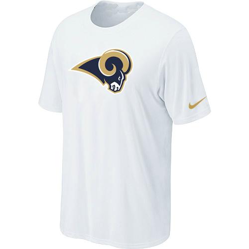 Nike St. Louis Rams Sideline Legend Authentic Logo Dri-FIT T-Shirt White Cheap