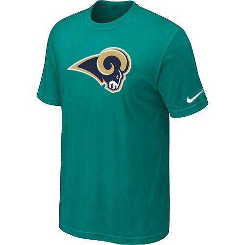 Nike St. Louis Rams Sideline Legend Authentic Logo Dri-FIT T-Shirt Green Cheap