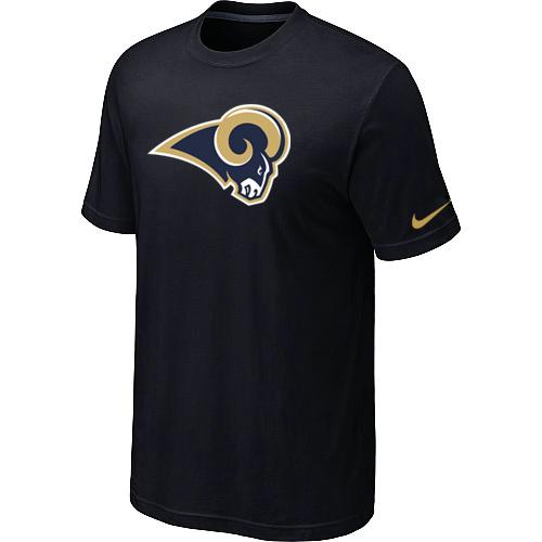 Nike St. Louis Rams Sideline Legend Authentic Logo Dri-FIT T-Shirt Black Cheap