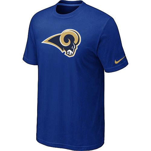 Nike St. Louis Rams Sideline Legend Authentic Logo Dri-FIT T-Shirt Blue Cheap