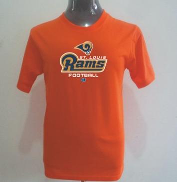 St.Louis Rams Big & Tall Critical Victory T-Shirt Orange Cheap