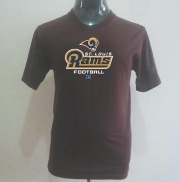 St.Louis Rams Big & Tall Critical Victory T-Shirt Brown Cheap