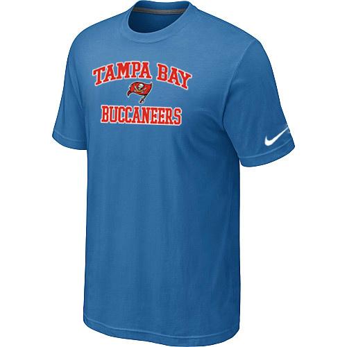Tampa Bay Buccaneers Heart & Soul light Bluel T-Shirt Cheap