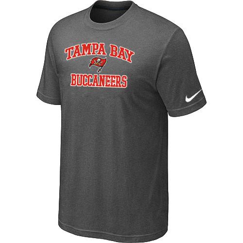 Tampa Bay Buccaneers Heart & Soul Dark greyl T-Shirt Cheap