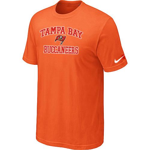 Tampa Bay Buccaneers Heart & Soul Orangel T-Shirt Cheap
