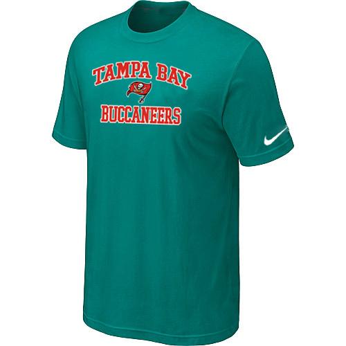 Tampa Bay Buccaneers Heart & Soul Greenl T-Shirt Cheap