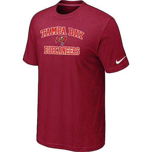Tampa Bay Buccaneers Heart & Soul Redl T-Shirt Cheap