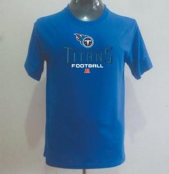 Tennessee Titans Big & Tall Critical Victory T-Shirt Blue Cheap