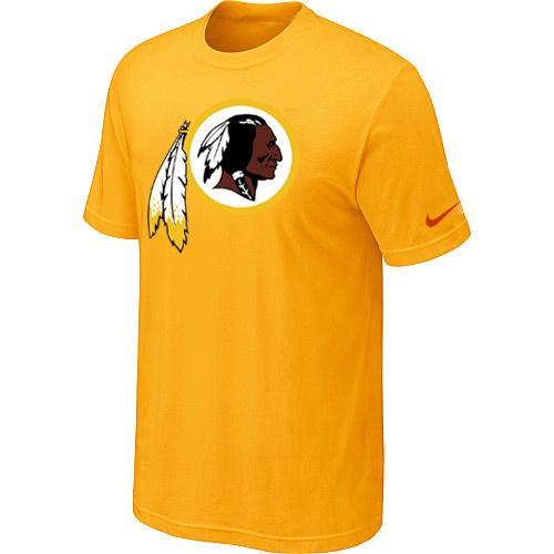 Nike Washington Redskins Sideline Legend Authentic Logo Dri-FIT T-Shirt Yellow Cheap