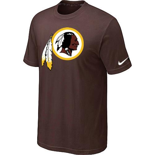 Nike Washington Redskins Sideline Legend Authentic Logo Dri-FIT T-Shirt Brown Cheap