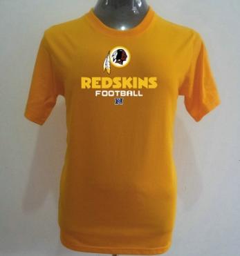 Washington Redskins Big & Tall Critical Victory T-Shirt Yellow Cheap