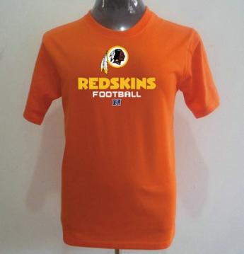Washington Redskins Big & Tall Critical Victory T-Shirt Orange Cheap