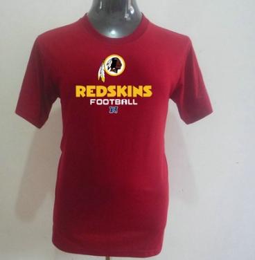 Washington Redskins Big & Tall Critical Victory T-Shirt Red Cheap