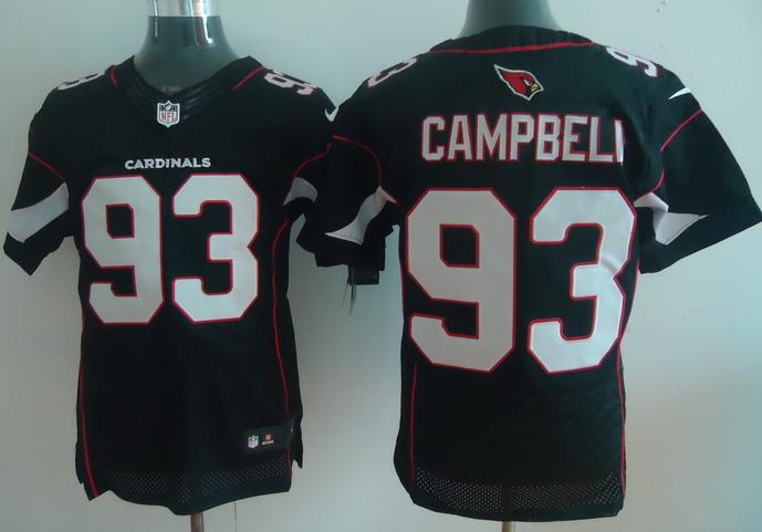 Nike Arizona Cardinals 93 Calais Campbell Black Elite NFL Jerseys Cheap