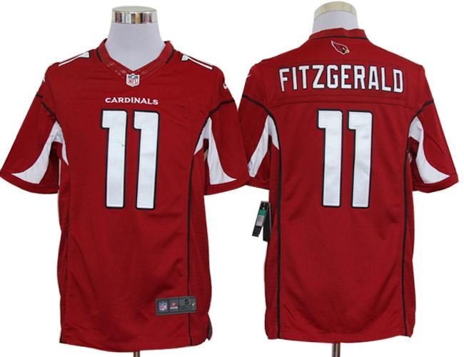 Nike Arizona Cardinals 11# Larry Fitzgerald Red Game LIMITED Nike NFL Jerseys Cheap