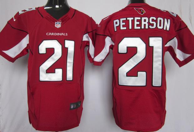 Nike Arizona Cardinals 21# Patrick Peterson Red Elite Nike NFL Jerseys Cheap