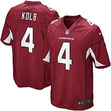 Nike Arizona Cardinals 4# Kevin Kolb Red Nike NFL Jerseys Cheap