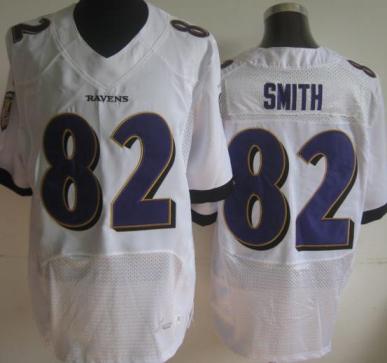 Nike Baltimore Ravens 82 Torrey Smith White Elite NFL Jerseys 2013 New Style Cheap