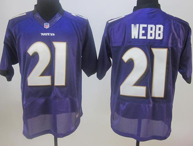 Nike Baltimore Ravens #21 Lardarius Webb Purple Nike NFL Jerseys Cheap