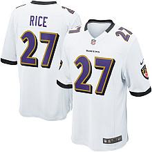 Nike Baltimore Ravens #27 Ray Rice White Nike NFL Jerseys Cheap