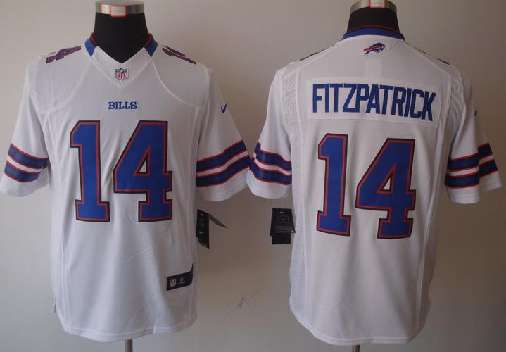Nike Buffalo Bills 14 Ryan Fitzpatrick White Game LIMITED NFL Jerseys Cheap