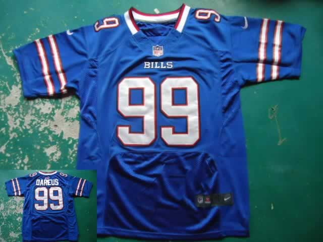 Nike Buffalo Bills 99 Marcell Dareus Blue Nike NFL Jerseys Cheap