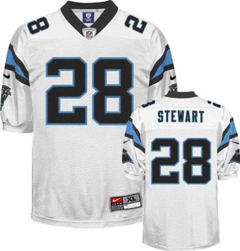 Nike Carolina Panthers #28 Jonathan Stewart White Nike NFL Jerseys Cheap