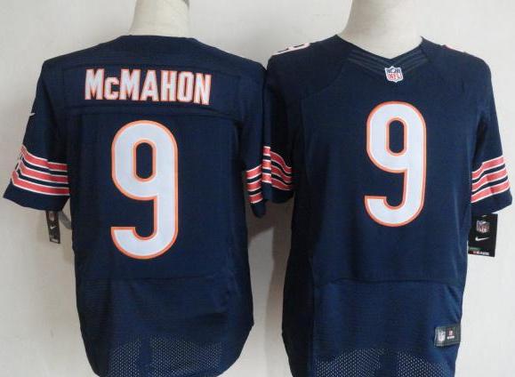 Nike Chicago Bears 9 McMAHON Blue Elite NFL Jerseys Cheap