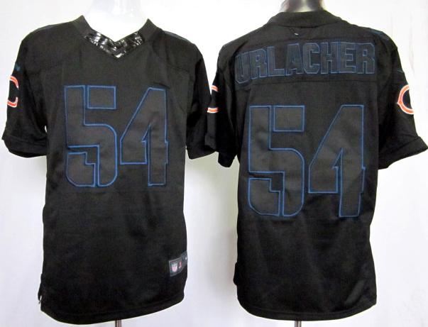 Nike Chicago Bears 54 Brian Urlacher Black Impact Game LIMITED NFL Jerseys Cheap