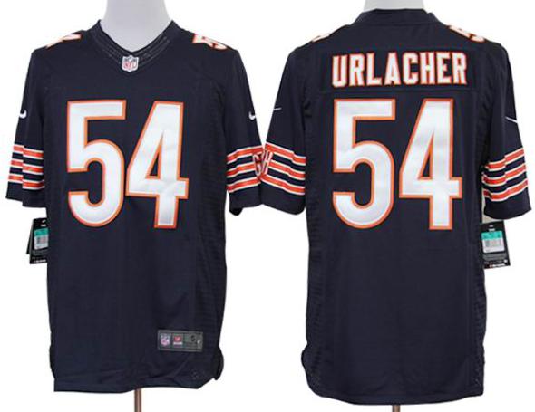 Nike Chicago Bears #54 Urlacher Dark Blue Game LIMITED NFL Jerseys Cheap