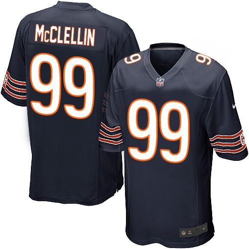 Nike Chicago Bears 99# Shea McClellin Game Blue Nike NFL Jersey Cheap