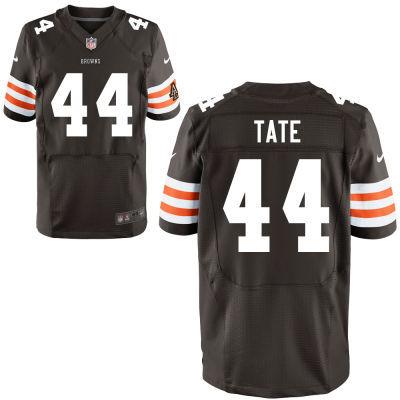 Nike Cleveland Browns 44 Ben Tate Brown Elite NFL Jersey Cheap
