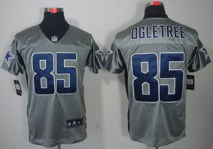 Nike Dallas Cowboys #85 Kevin Ogletree Grey Shadow NFL Jerseys Cheap