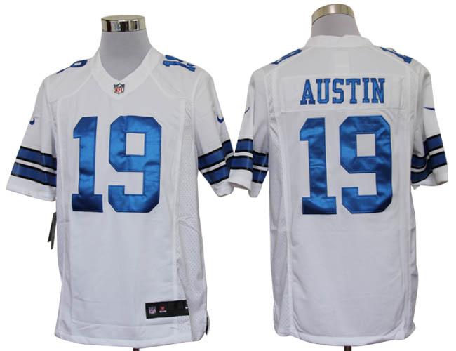 Nike Dallas Cowboys #19 Miles Austin White Game LIMITED NFL Jerseys Cheap