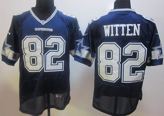 Nike Dallas Cowboys #82 Jason Witten Blue Nike NFL Jerseys Cheap