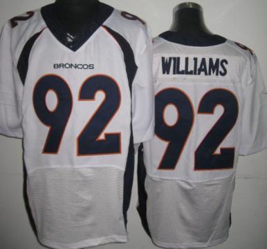 Nike Denver Broncos 92 Sylvester Williams White Elite NFL Jerseys New Style Cheap