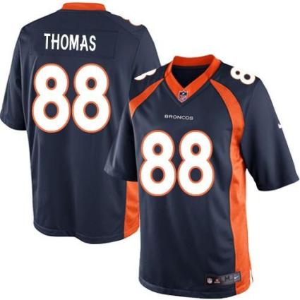 Nike Denver Broncos 88 Demaryius Thomas Blue Limited NFL Jersey 2013 New Style Cheap