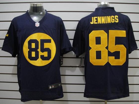 Nike Green Bay Packers #85 Greg Jennings Blue Elite NFL Jerseys Cheap