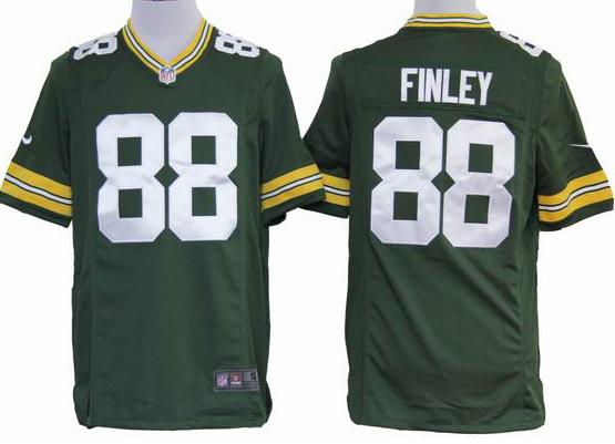 Nike Green Bay Packers #88 Jermichael Finley Green Game Nike NFL Jerseys Cheap