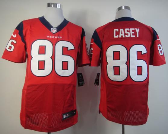 Nike Houston Texans #86 James Casey Red Elite NFL Jerseys Cheap